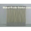 Round Tube Heated Towel Radiators Wall Mounted , Stainless Steel 304