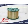 Copper Coated Radial Tyre Steel Tire Cord Rolls , Steel Spool Wire For Tyres