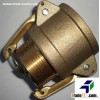 Hose and adapter coupling
