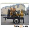 Diesel Engine Water Pump Set With Wheels Trailer
