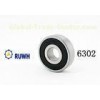 Customized 6300 Series Bearing , High Swiveling Accuracy 6302 2RS Bearing