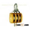 Regular Wood Block Triple With Shackle
