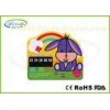 Cartoon LCD Baby Bath Tub Thermometer Card , Flexible PET Bath Water Temperature Strips