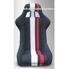 Fashion Fiberglass Racing Seats With Black Bucket And Slider / Vehicle Seats