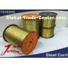 Copper Coated Tyre Steel Cord for Radial Tires 0.94MM Dia High Adhesion  390N