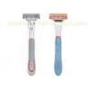 Luxury Mens Razor 3 Blade Manual Shaving Razor With Metal Handle