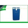Blue Mobile Phone Leather Cases Samsung Galaxy Note 3 Battery Cover , Preview Function