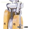 Wooden Shell Snatch Block With Hook