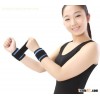 Self heating tourmaline wrist brace