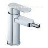 Ceramic Single Hole Bathroom Sink Faucet , Single Handle Brass Bidet Taps