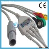 Premedic ecg 4 lead wires wth snap,IEC
