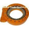 9'' Enclosed Housing Worm Gear Slew Drive With Electric Motor For Automation Systems