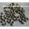 Good deburring performance Ceramic polishing media OF triangle shape