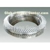 Left Angle Marine Spiral Bevel Gear Wheel Of Steel Forging Gears