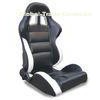 Black and white Sport Racing Seats with harness / classic sports car seats