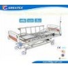 CE FDA ISO Three Function Full Electric luxury Hospital Bed ABS , Aluminum Alloy