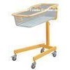 Clear Acrylic Pediatric Hospital Beds Baby Crib With 4 Castor