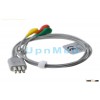 Aloka holter 3-lead wires