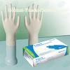 Clear and white, AQL4.0 and AQL 1.5, 4mil and beaded cuff powdered vinyl exam gloves