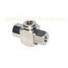 Nickle Plated Brass Dental Chair Parts , Dental unit Shuttle Valve 2 Input 1 output