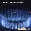 Beautiful Water Fountain Show In The Theme Park