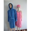 Microfiber bathrobe wholesale