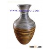 Beautiful Painted Bamboo Decor Vase