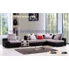 modern fabric leisure sofa with ottoman and chaise longue, sectional corner sofa, upholstered home f