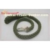 Hunter Green Cord Nylon Braided Rope Pet Leash For Middle Large Dogs Walking Outdoor