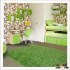 Solid color polyester shaggy rug carpet