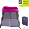 Portable travel cot EASIER  folding 4 aluminum legs with mattress