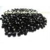 Round Custom Jewelry Natural Black Spinel With Diamond Cut 2.5mm