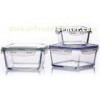 400ml High Borosilicate Pyrex Glass Food Containers Microwave Safe