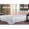 Plain / Jacquard Hotel Bed Sheets For Single / Double / Queen / King Size Bed