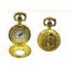 Gold Plating Metal Gentleman Pocket Watch With Japan PC Movt