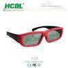 Disposable Multi Color Linear Polarized Kid 3D Glasses For Home Theater