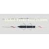 Lightweight 2 Man Rowing Boat / Small Rowing Racing Boats OEM