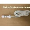 White Body-Safe Plastic Transvaginal Probe For Vaginal Healthcare