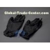 Durable and stretchable, protective and safety, black powder 4mil vinyl examination gloves