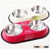 stainless steel dog bowl