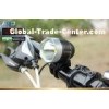 Black color front Led 1200 Lumen bike light 10W With 1 Adjustable headband