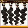 Black Body Wave Virgin Human Hair Hair Extensions Remy hair for Women