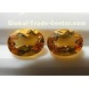 4.5 Carats Oval Loose Natural Citrine Gemstones For Children's Jewelry