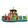 Waterproof Inflatable Bouncy Castle Happy Paradise for Amusement Parks