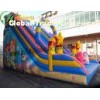 Outdoor Underwater World Commercial Giant Inflatable Slide With Funny
