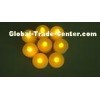PP plastic red color flameless flickering LED candles , LED votive candle