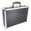 Black Aluminum Tool Cases For Protect Instrument , Aluminum Cases With Foam