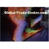 LED Video Curtain P18 RGB SMD / LED Lamp Cloth With SD / DMX Controller