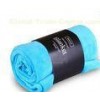 Blue / Pink Colorful Coral Custom Fleece Blankets , Polyester Soft Kids Fleece Blanket