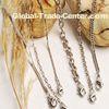 Fashionable various kinds stainless chain necklaces component for female
